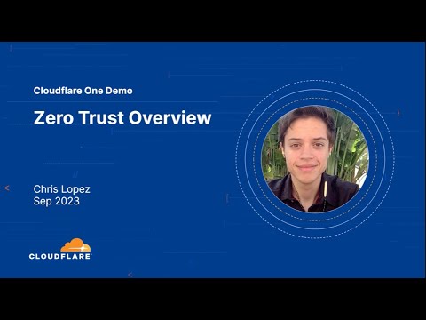 Cloudflare One - Zero Trust Platform Overview