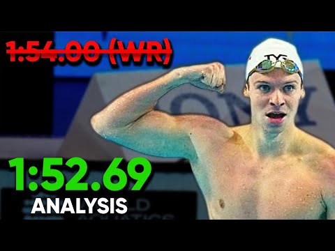 Why Leon Marchand SMASHED the 200m IM World Record (Best Analysis)