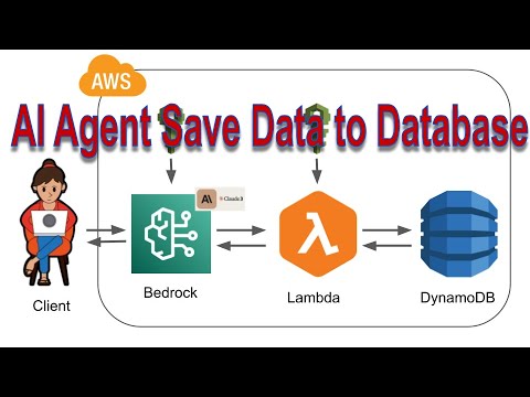 Build an AI Agent that Saves Data to Database Step by Step | AWS Bedrock, Lambda, DynamoDB