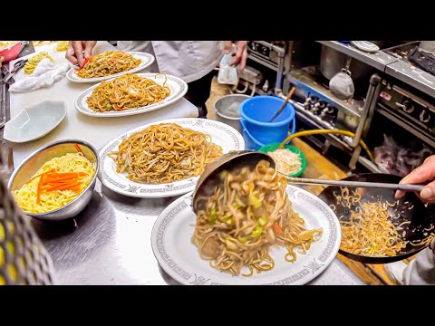 【兵庫】超絶焼きそばラッシュ!常連が押し寄せる町中華の神ワザ鍋さばき!
