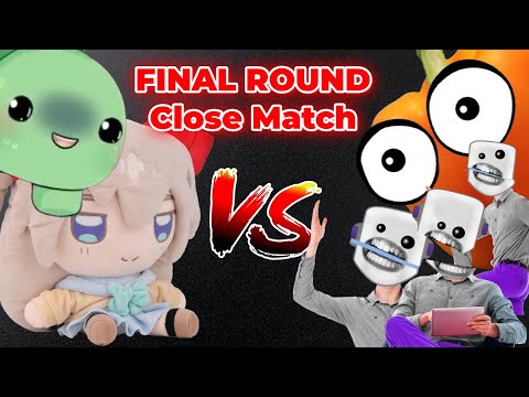 They were Neck and Neck for the final round - DougDoug VS Vedal - Both POVs