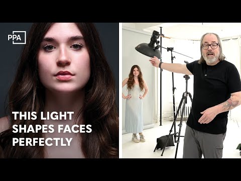 How to Use Light to Shape the Face | Key & Fill Light Tutorial for Portrait Photography