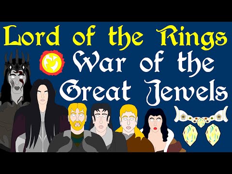 Lord of the Rings: Complete History of the War of the Great Jewels | Battles of Beleriand