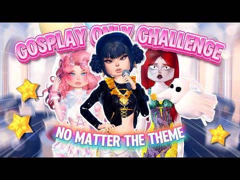 COSPLAYING NO MATTER THE THEME in Dress to Impress!! (Roblox)