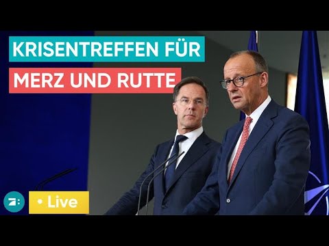 Merz empfängt Rutte: Wie geht's weiter mit der NATO?