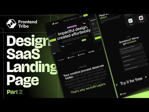 Build a NEXT LEVEL SaaS Landing Page with Next.js, React, TailwindCSS and Framer Motion | Part 2