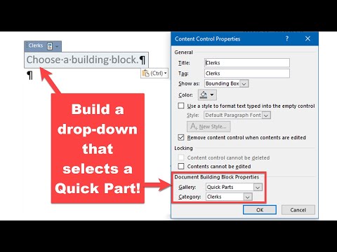 Quick Parts vs AutoText: When is one a better choice?