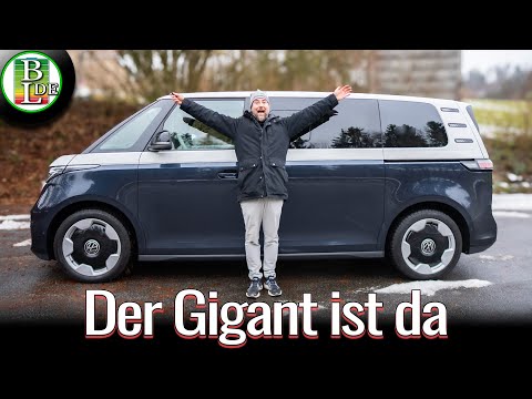Volkswagen ID. Buzz LWB 7-Sitzer Review –  Platz, Fahren & Autobahn-Test