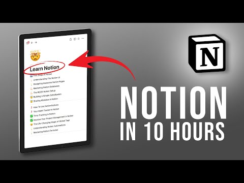 The CRAZIEST Notion Tutorial On Youtube