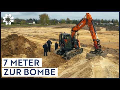 Präzisionsarbeit am Zünder! Die gefährliche Arbeit der Kampfmittelräumer!