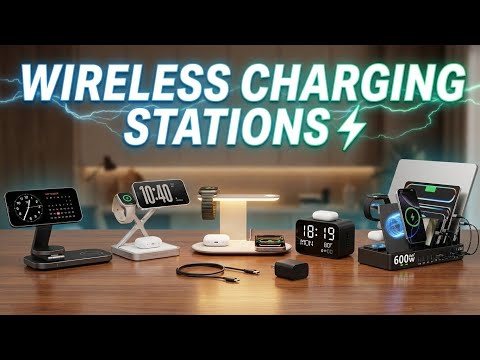 5 Best Wireless Charging Stations ⚡ Fast & Multi-Device Charging