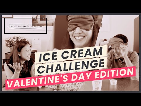 Valentine's Day | Ice Cream Challenge