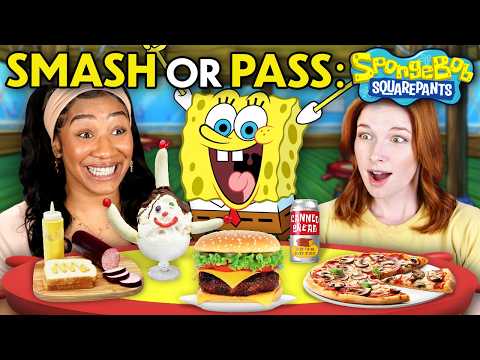 Smash or Pass: Food From Spongebob Squarepants!