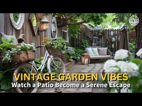 Transform Your Patio Into a Vintage Garden Escape: Ideas You’ll Love