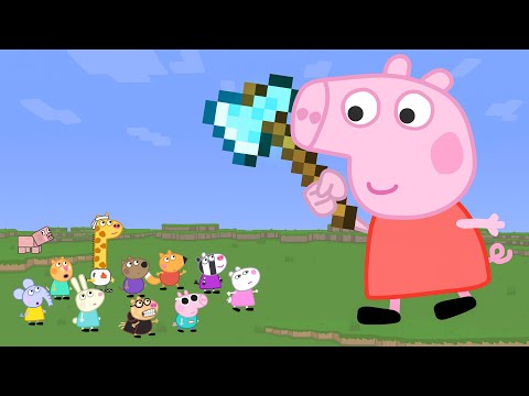 10 Minecraft Speedrunners vs GIANT Peppa