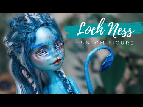 LOCH NESS CUSTOM FIGURE🌊  | Doll Repaint | etellan