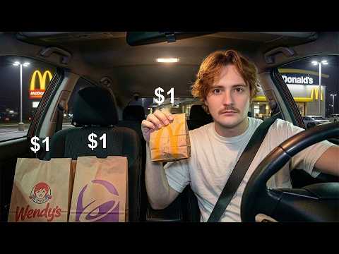 I Survived On $1 Menu Food For 50 Hours