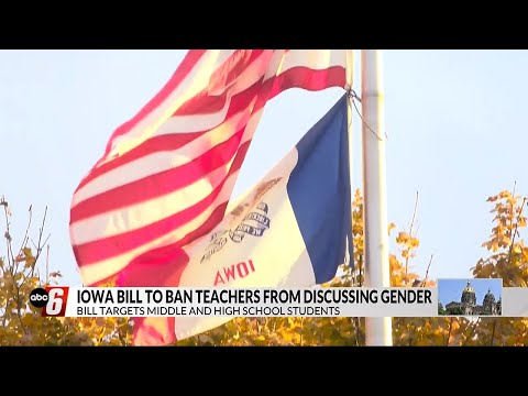 Iowa lawmakers consider bill banning gender, sexuality education for older students