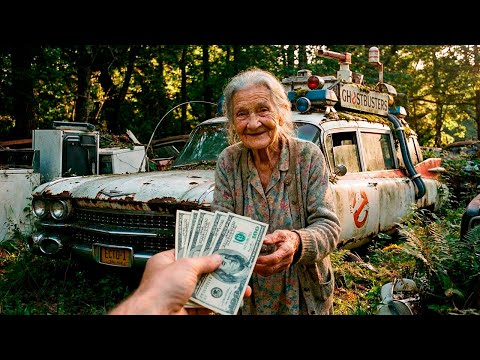 This Ghostbusters Ecto 1 Was Left to Rust โ Listen to the First Engine Start ($500 DEAL)