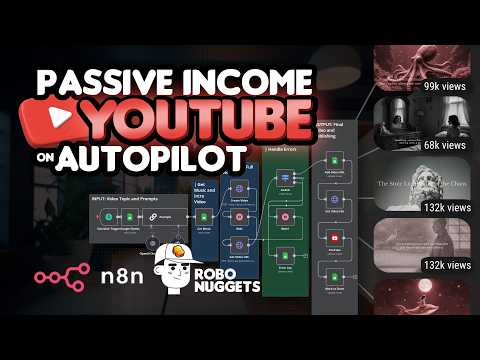 This AI System Creates Longform YouTube Videos Hourly (n8n NO CODE automation tutorial 🥚)