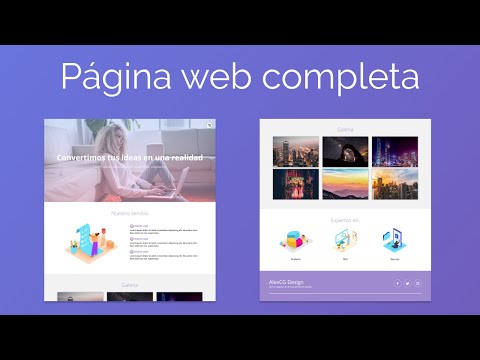 💻 Como CREAR una PAGINA WEB con HTML CSS y JAVASCRIPT