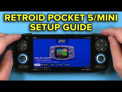 Retroid Pocket 5/Mini/Flip 2 Starter Setup Guide (or any other Android Handhelds like the Odin 2!)