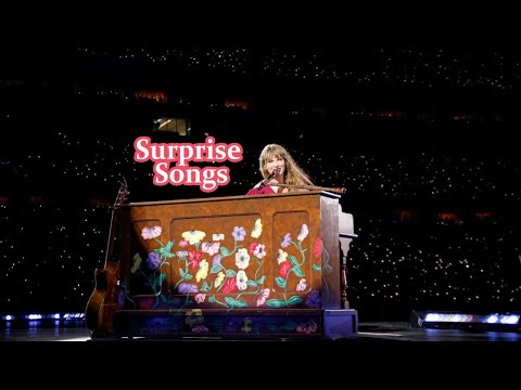 almost 2 hours of surprise songs