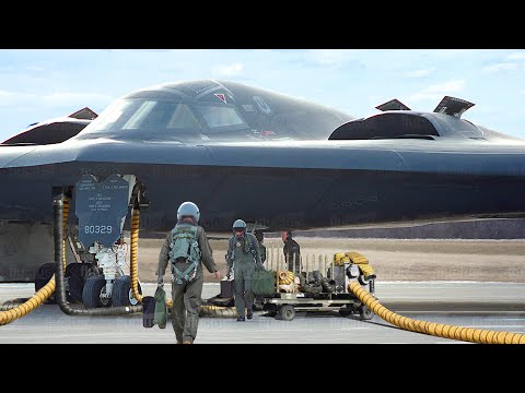 A Day in Life of US $2 Billion Stealth Bomber
