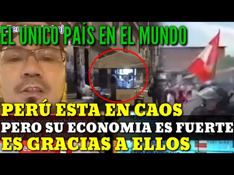 EXTRANJERO Revela por que PERÚ es el Unico País del Mundo con Crisis y Economia Estable