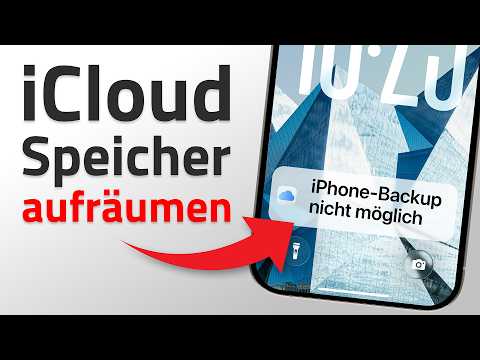 iCloud Speicher voll? So schaffst du wieder Platz!