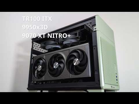 END GAME ITX ASMR BUILD - 9950X3D / 9070 XT NITRO +