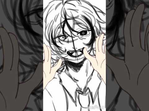 人ならざる者(人外)って良いよね。#イラスト #オリキャラ