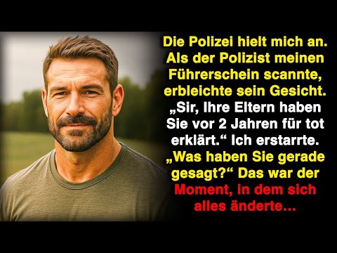 Nach der Kontrolle sagte der Polizist: „Ihre Eltern haben Sie vor zwei Jahren für tot erklärt!“