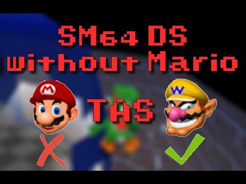 (SM64DS) No Mario any% TAS in 9:47.65 by Adeal