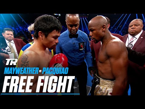 When Floyd And Manny Finally Shared The Ring | ON THIS DAY