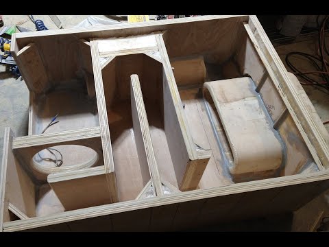 8th Order Bandpass Attempt for a 12" Subwoofer