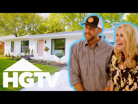 Dave & Jenny Build A Terrazzo Entrance For Their Friend's Boho-Chic Home | Fixer To Fabulous