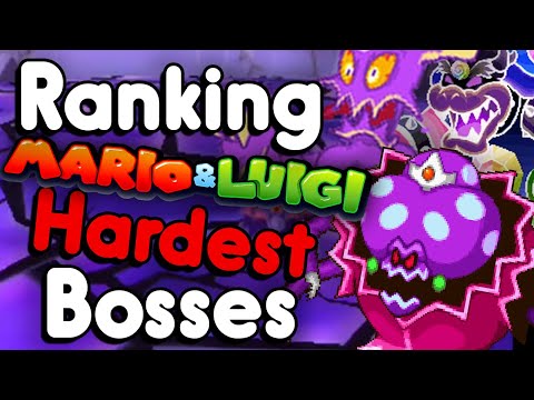 Ranking the Hardest Mario & Luigi Boss Fights