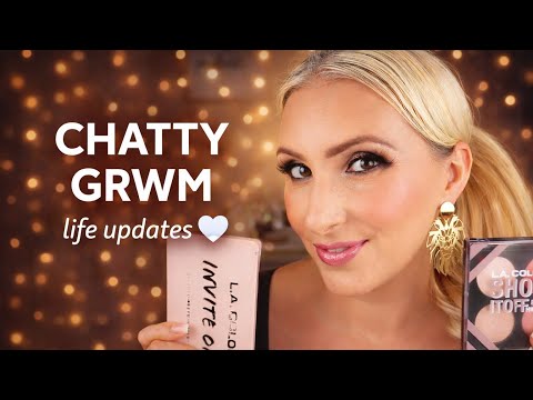 GRWM | Life Updates + Full Face of Makeup Under $10