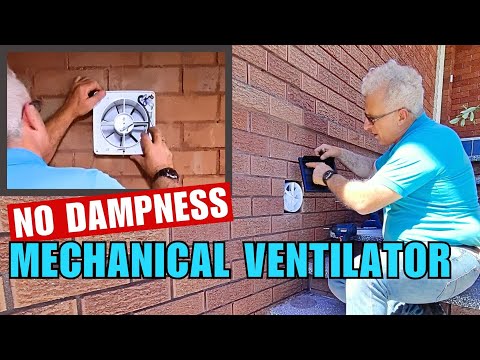 I Eliminated Basement Dampness with a DIY Ventilator! Blauberg