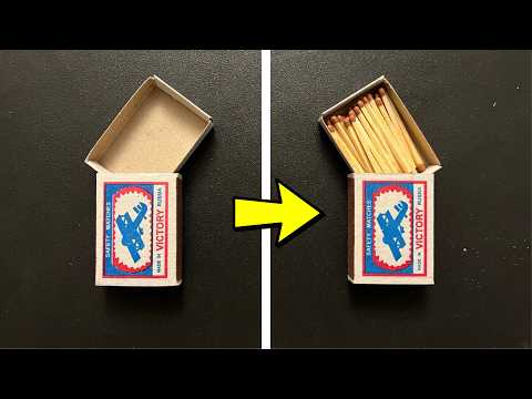 Unbelievable Matchbox Magic – Your Brain Won’t Keep Up!