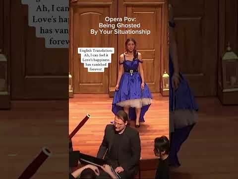 “Ach Ich Fühls” (Mozart’s Magic Flute) #opera #singer  #classicalmusic  #mozart #operasinger #pov