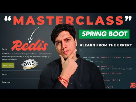 Complete Masterclass on Redis | From AWS to LLD in Spring Boot Microservice 💯