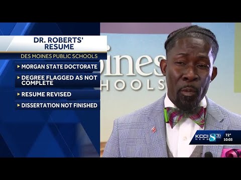 Des Moines officials hired superintendent despite false Morgan State doctorate claim on his resume