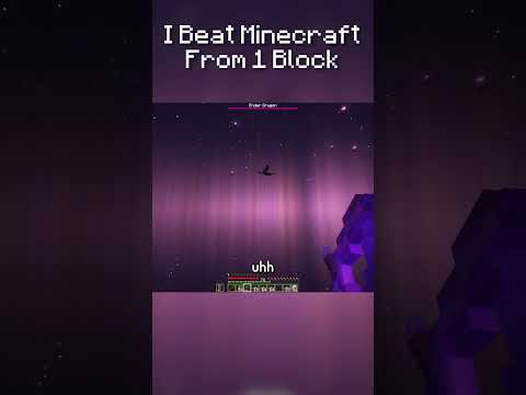 Part 37. I Beat Minecraft From 1 Block