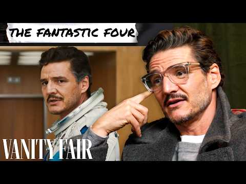 Pedro Pascal Rewatches Materialists, The Last of Us, The Fantastic Four & More | Vanity Fair