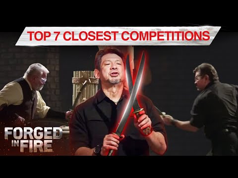 TOP 7 CLOSEST COMPETITIONS OF ALL TIME | Forged in Fire