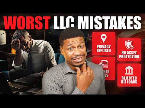 Avoid These 10 MISTAKES BEFORE Starting An LLC!