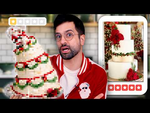 I Ordered 1 vs 3 vs 5 Star Wedding Cakes (Christmas Edition)