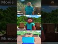 Minecraft vs Roblox vs Movie Trailer Version (I Am Steve) 😱 #shorts